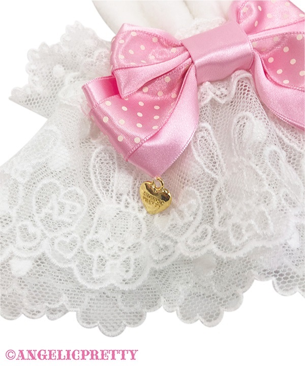 Cute Bunny Wristcuff - Red