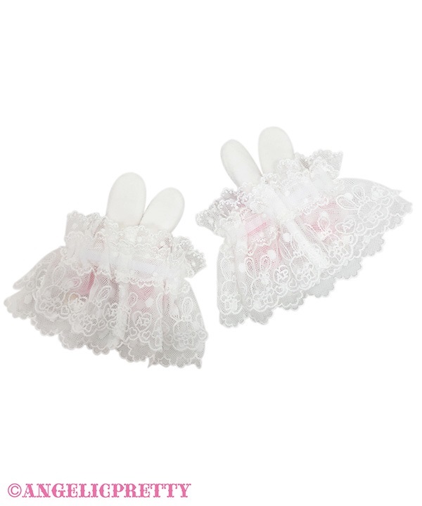 Cute Bunny Wristcuff - Red