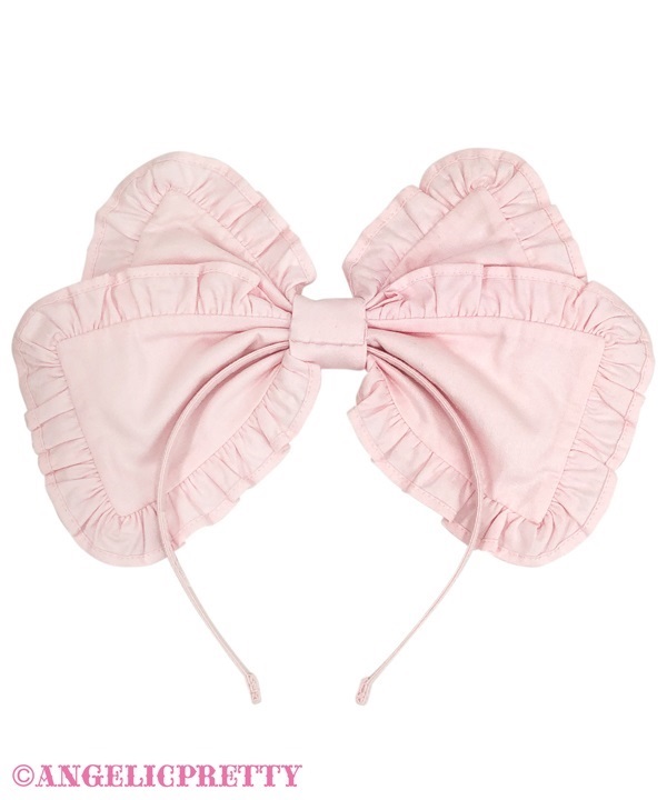 Cute Frill Headbow - Sax