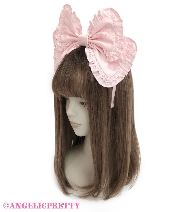 Cute Frill Headbow - Sax