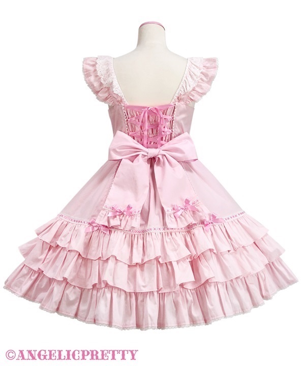 Cute Heart Jumperskirt - Pink [252J10-020699-pk] - $304.00