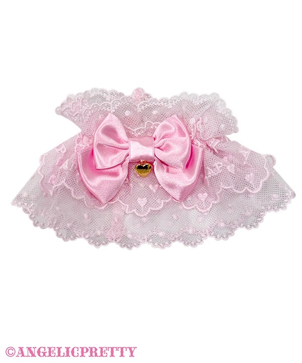 Cute Ribbon Wristcuffs - Black - Click Image to Close