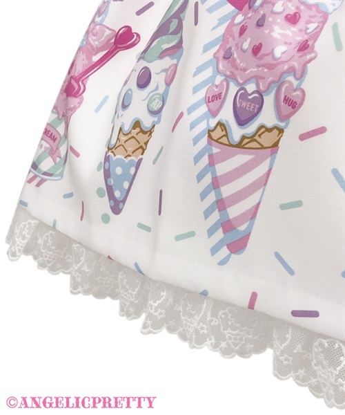 人気カラーの Decoration Ice [242PO06-030625-lv Lavender - Piece One Cream ワンピース