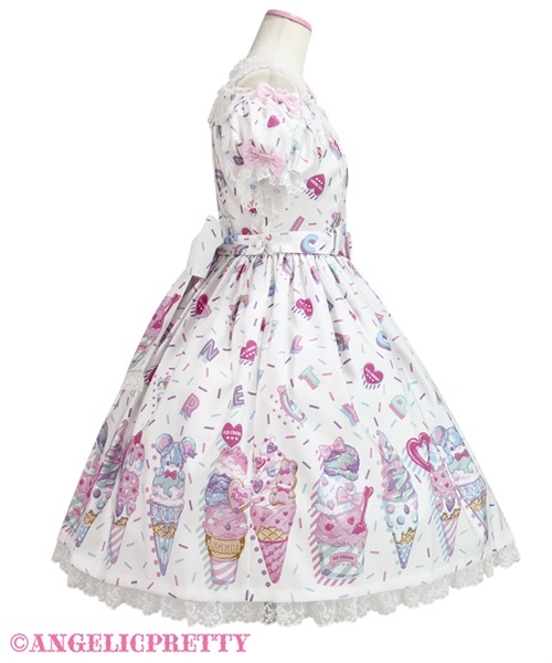 Decoration Ice Cream One Piece - Pink [242PO06-030625-pk