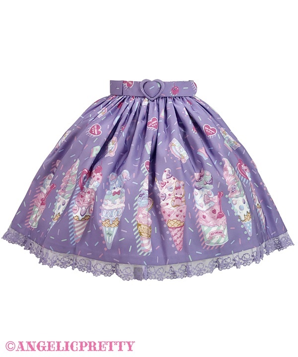 Decoration Ice Cream Skirt - Lavender