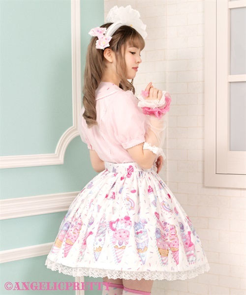 Decoration Ice Cream Skirt - Pink