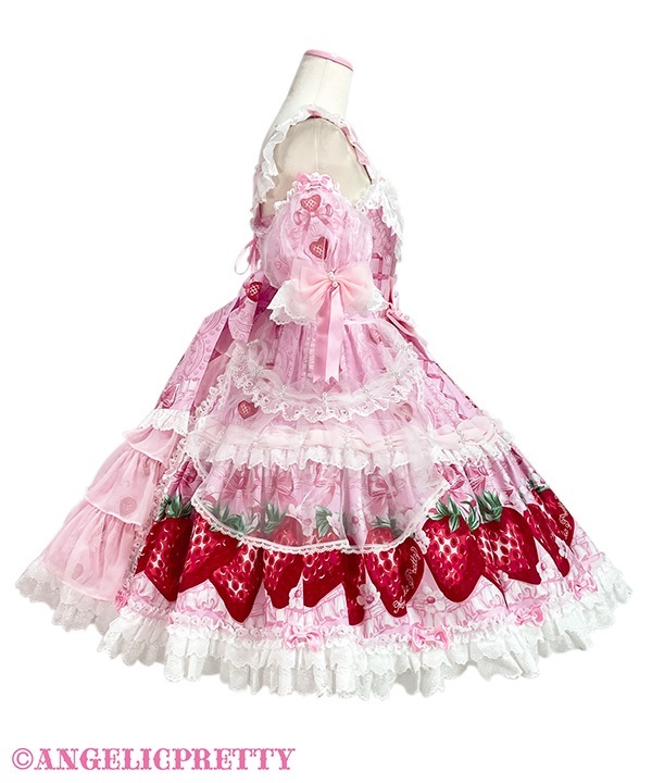 Angelic Pretty Decoration Strawberry セット Decoration Strawberry JSK Set by Angelic Pretty