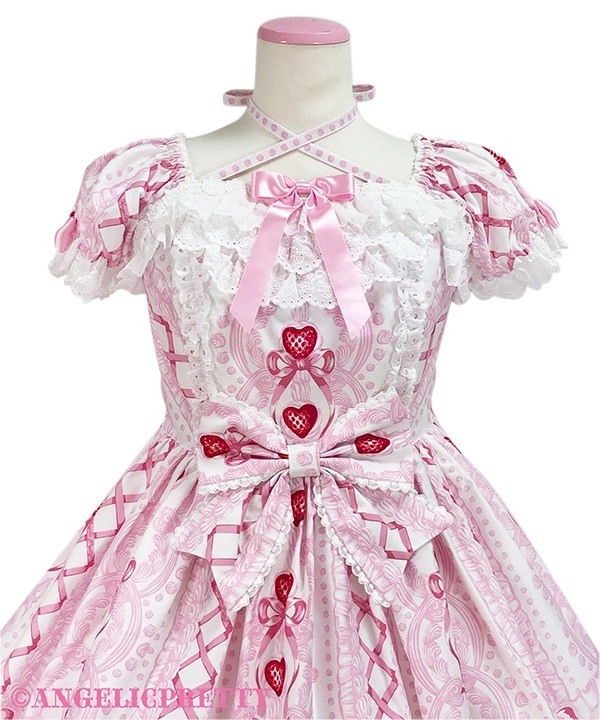 Decoration Strawberry One Piece - Black [252PO02-030630-bk
