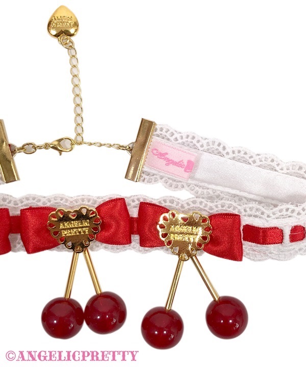 Delicious Cherry Choker - Red