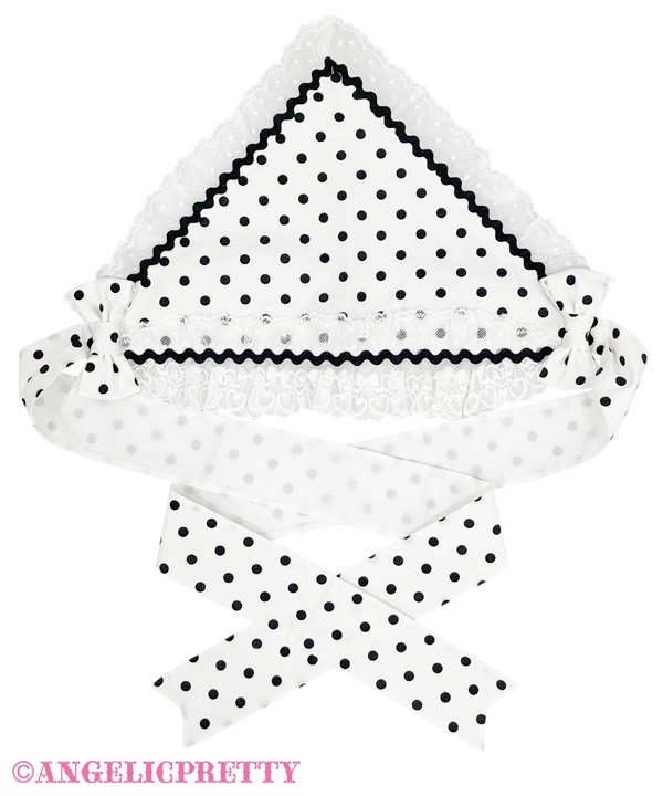 Delicious Dot Babushka - Black
