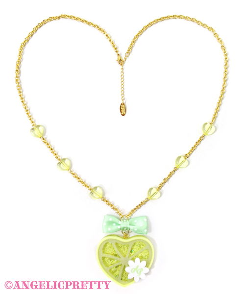 Delicious Lemon Necklace - Mint