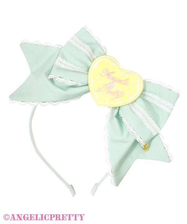 Delicious Lemonade Headbow - Mint