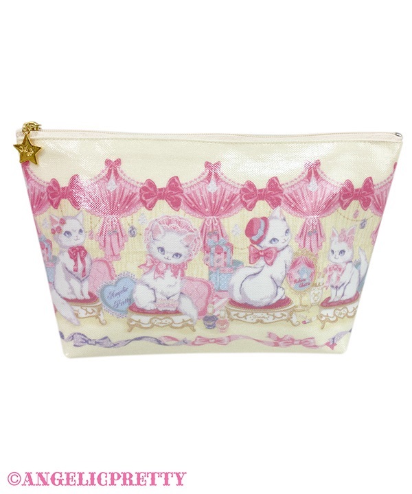 Dolly Cat Pouch - Ivory