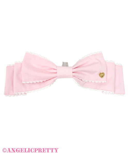 Dolly Heroine Ribbon Comb - Pink