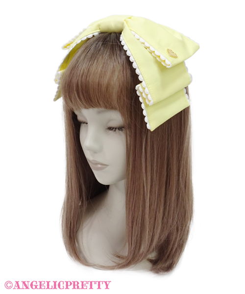Dolly Heroine Ribbon Comb - Pink