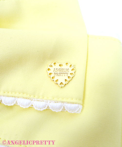 Dolly Heroine Ribbon Comb - Yellow