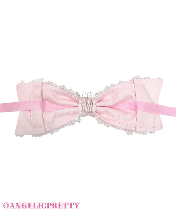 Dolly Heroine Ribbon Headbow - Red