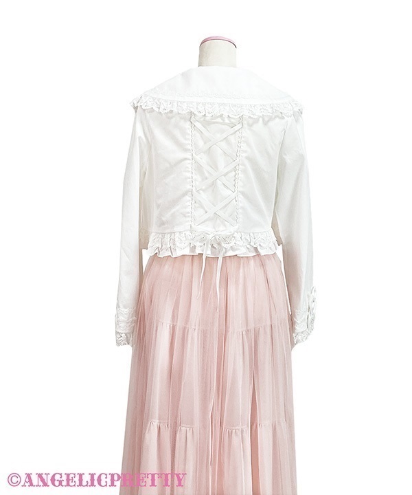 Dolly Lace Up Bolero - Black [252C08-050131-bk] - $304.00