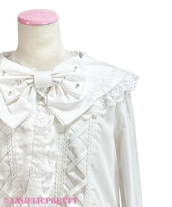 Dolly Lace Up Bolero - Sax