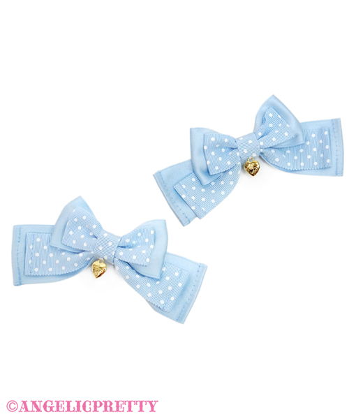 Dot Michelle Ribbon Clip Set - Sax