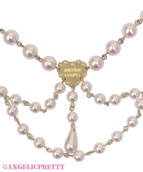Dramatic Pearl Choker - White