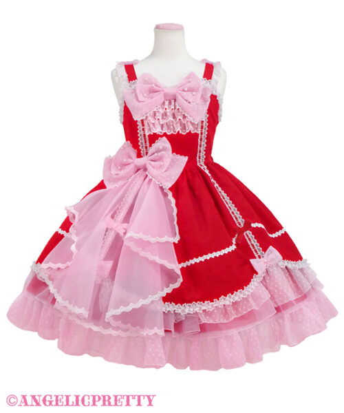 Dream Doll Jumperskirt - Red