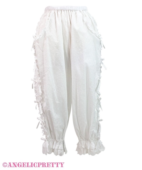 Dreaming Doll Long Drawers - White