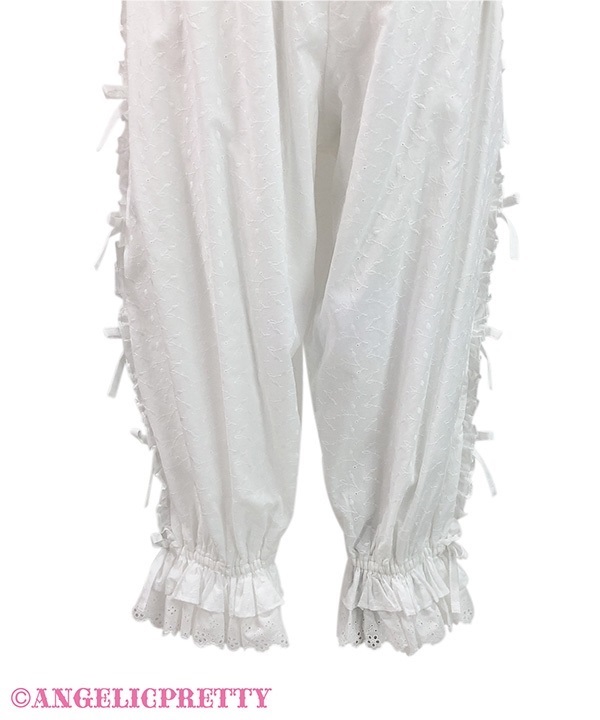 Dreaming Doll Long Drawers - White