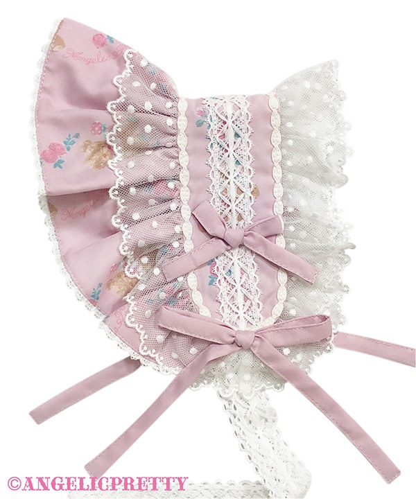 Dreaming Tiny Bear Headdress - Pink