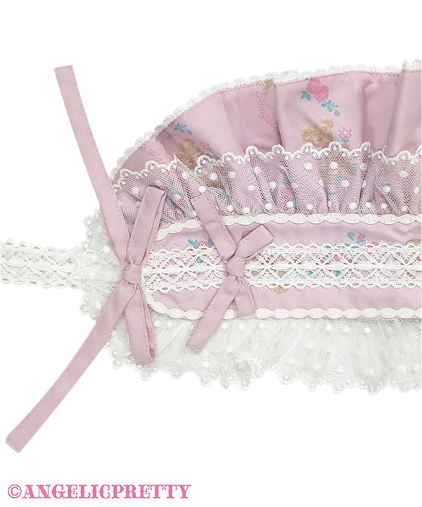 Dreaming Tiny Bear Headdress - Pink