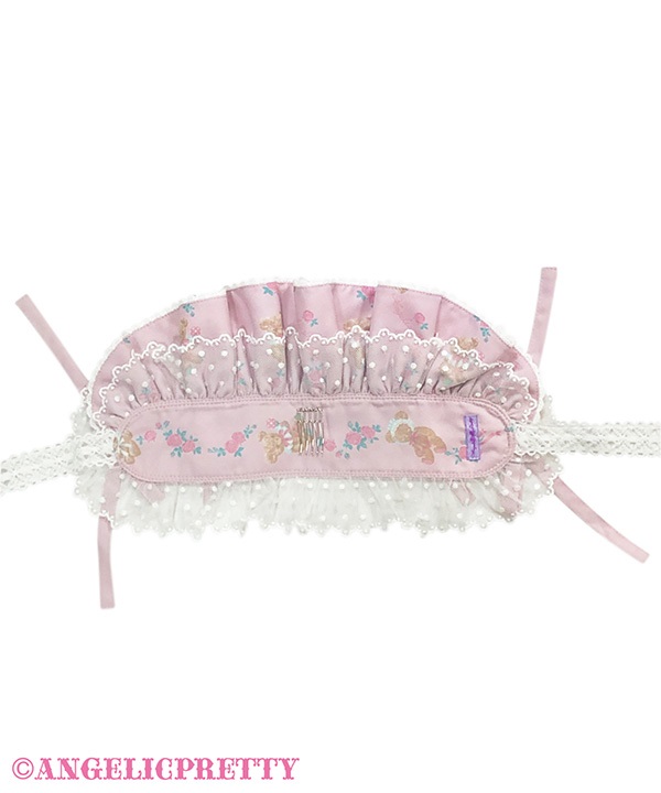 Dreaming Tiny Bear Headdress - Pink