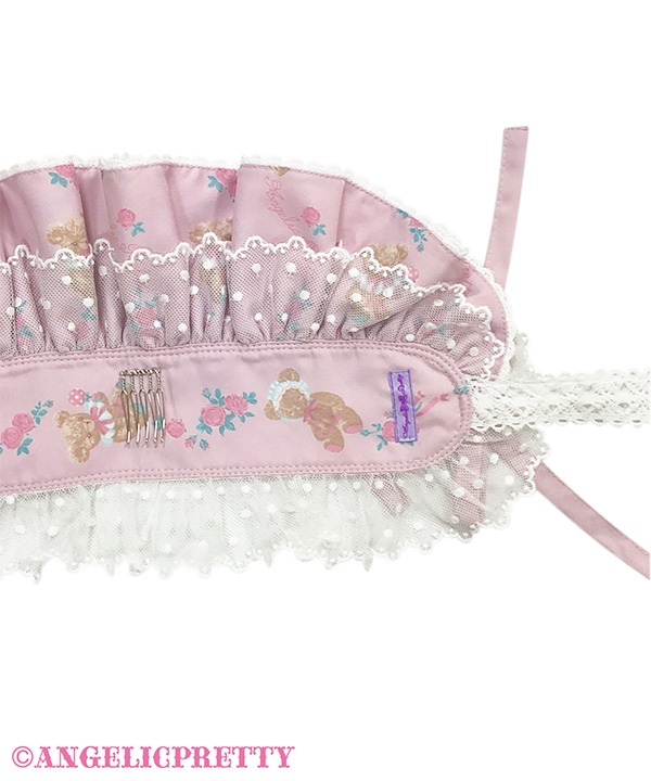 Dreaming Tiny Bear Headdress - Pink