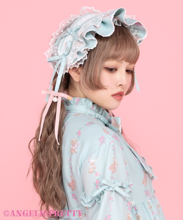 Dreaming Tiny Bear Headdress - Pink