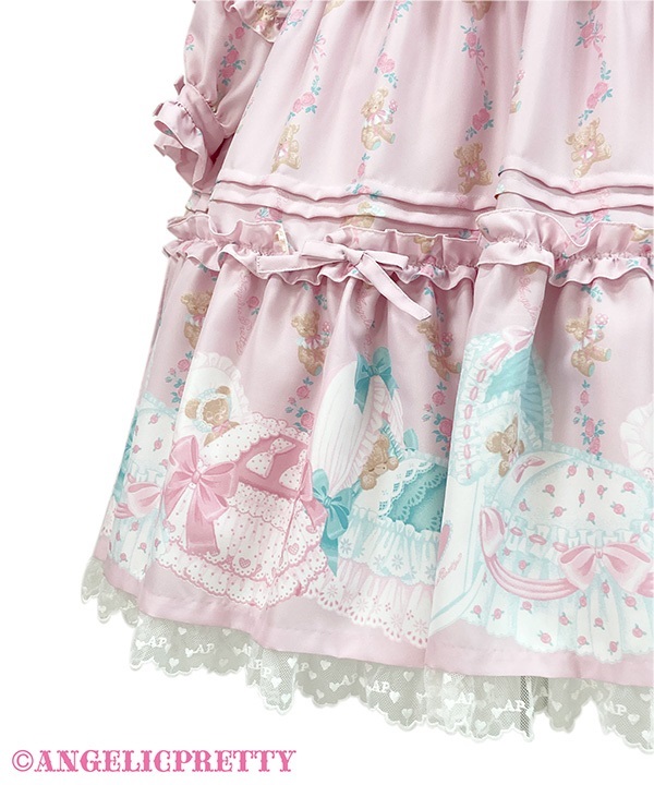 Dreaming Tiny Bear One Piece - Pink [252PO09-030652-pk] - $432.00