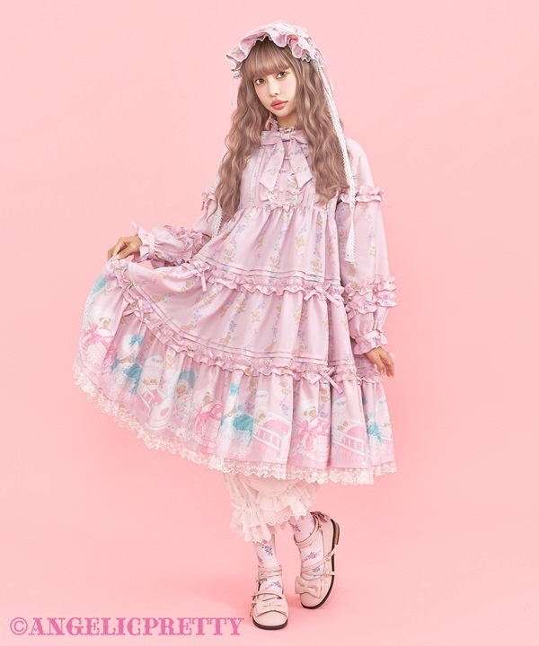 Dreaming Tiny Bear One Piece - Pink [252PO09-030652-pk] - $432.00