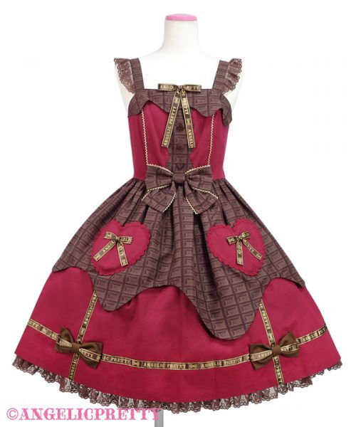 土日お値下げ Angelic Pretty  アンバースデー JSK ひざ丈ワンピース セット割引中