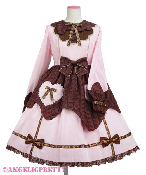 Dreamy Chocolatier One Piece - Pink