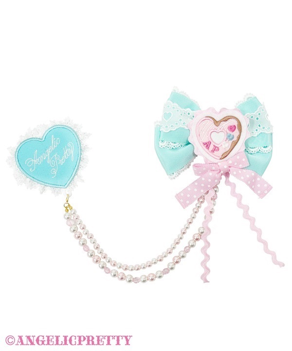 Dreamy Fancy Donut Brooch - Mint