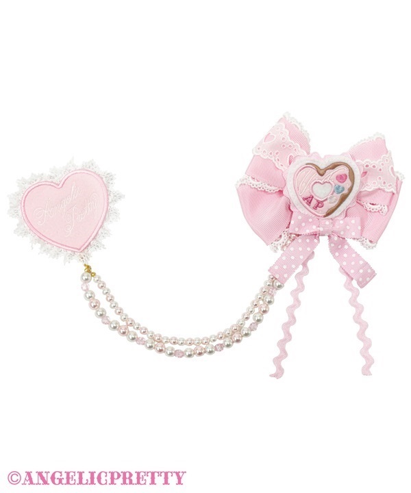 Dreamy Fancy Donut Brooch - Pink