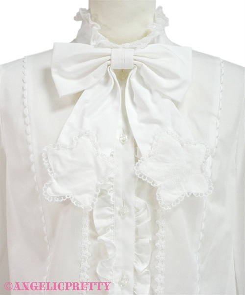 Dreamy Night Cakes Blouse - White