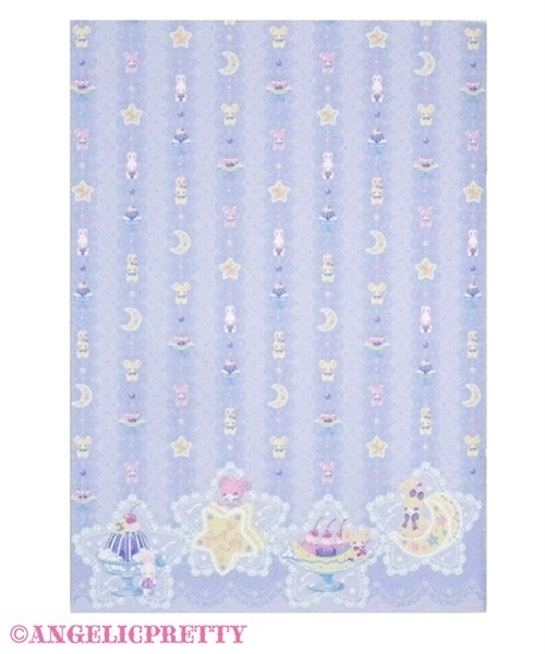 Dreamy Night Cakes Notebook - Lavender - Click Image to Close