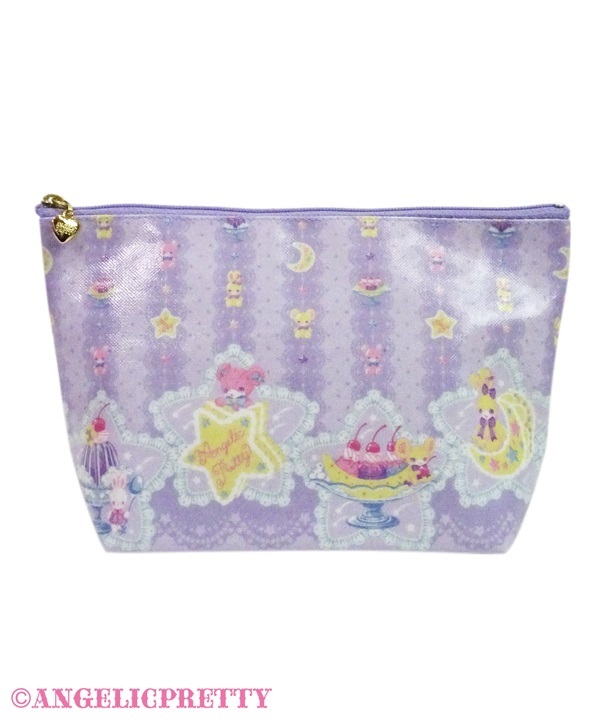 Dreamy Night Cakes Pouch - Lavender - Click Image to Close