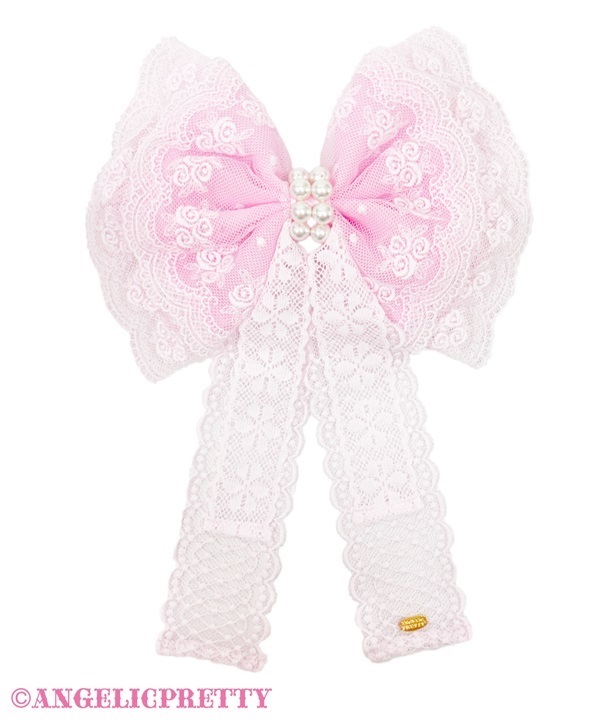 Dreamy Papillon Barrette - Pink