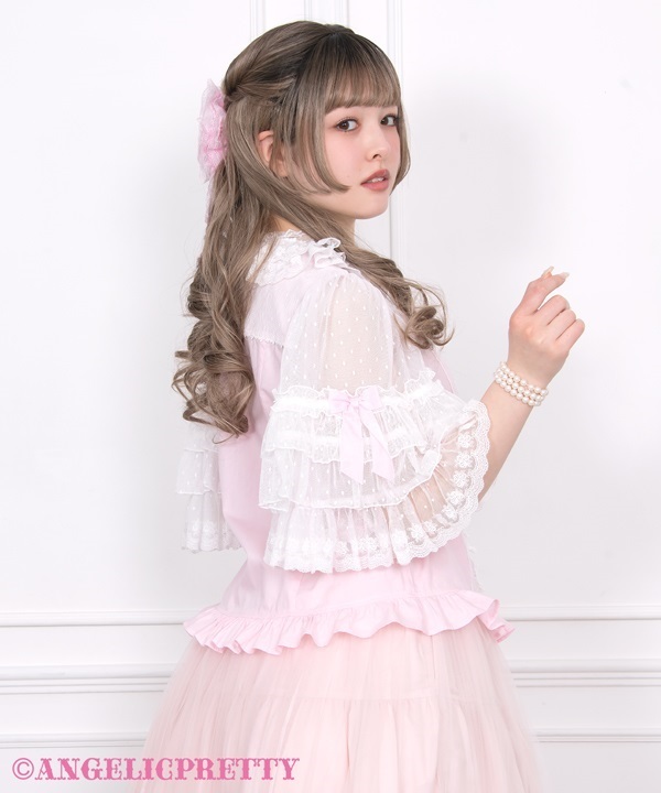 Dreamy Papillon Blouse - White [262B06-060499-wh] - $247.00