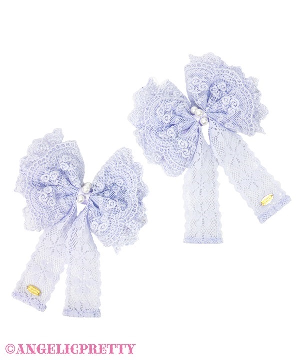 Dreamy Papillon Clip Set - Lavender