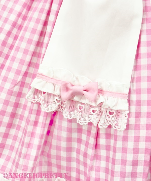 Dreamy Ribbon Cafe One Piece Set - Pink [262ST03-210539-pk