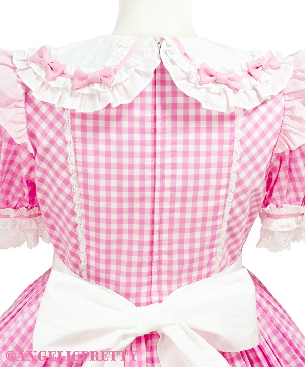 Dreamy Ribbon Cafe One Piece Set - Sax [262ST03-210539-sx