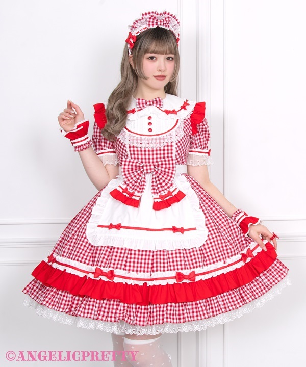 Dreamy Ribbon Cafe One Piece Set - Sax [262ST03-210539-sx