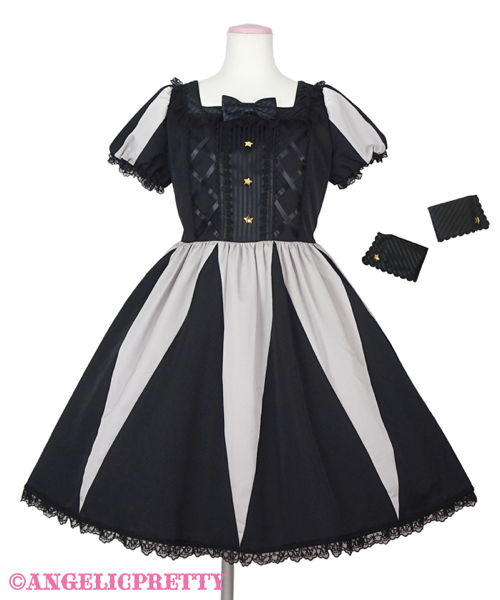 Dreamy Stage One Piece Set - Black - Click Image to Close