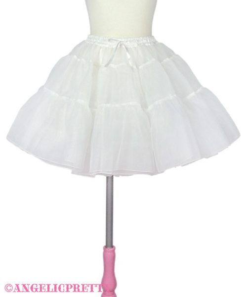Dress Up Pannier - White